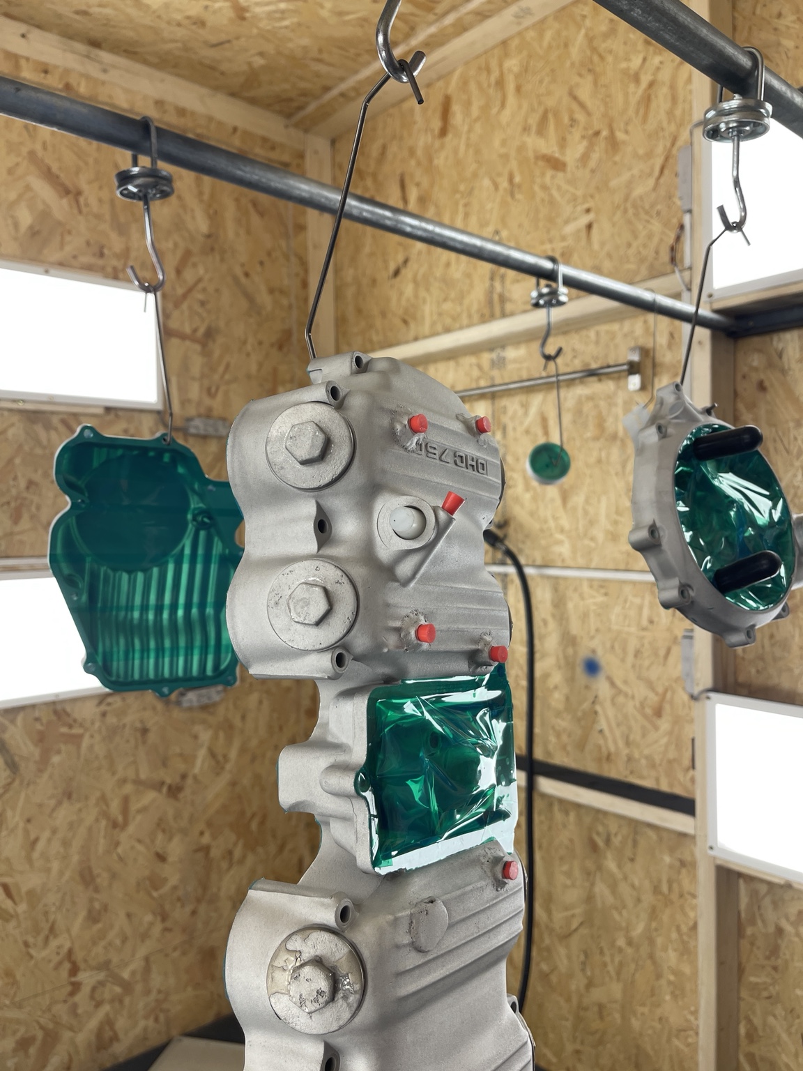 Masked Bahder Honda engine component