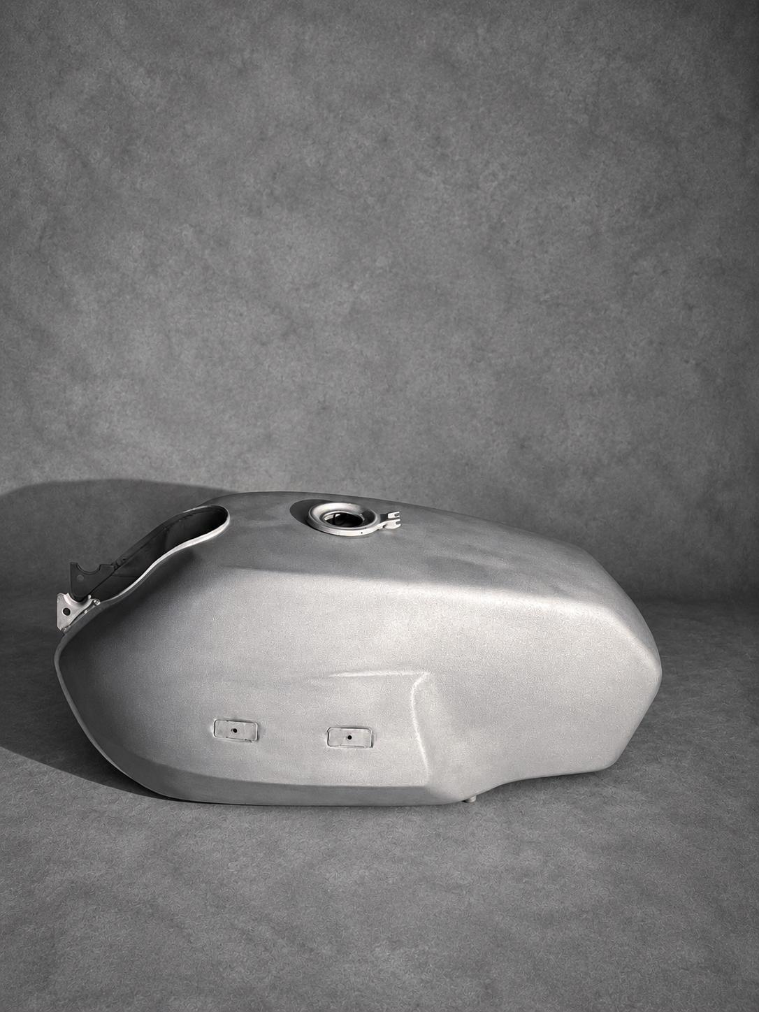 Original Moto Guzzi Le Mans tank prepared for refinishing